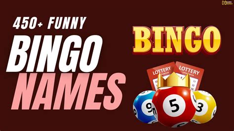 bingo number names funny|390+ Funny Bingo Names .